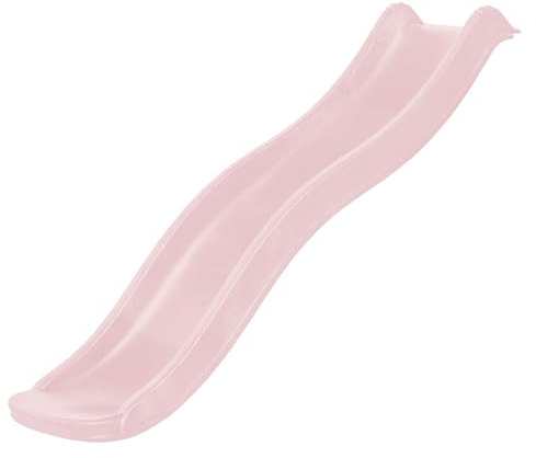 AXI Sky175 Tobogan Rosa Pastel con Conexion de Agua - 175 cm | Elemento Adicional para Torre de Juegos Infantiles | Adicional para Altura de Plataforma 90 cm.