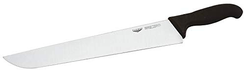 Paderno 18002-36 Coltello Francese, 36 cm, Manico Nero, Acciaio Ice Hardening