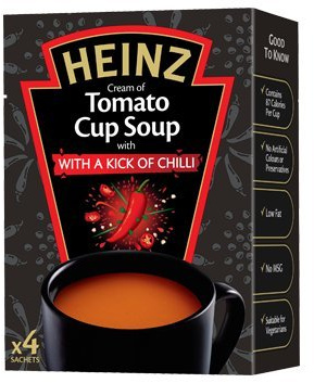 Heinz Cup Soup Tomato With a Kick of Chilli 90g