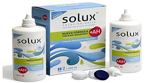 SOLUX SOLUCIÓN ÚNICA DUPLO 360 ML + AH