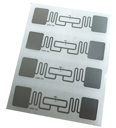 uhf rfid tag lång räckvidd Alien H3 9662 chip 70x17 mm transparent (förpackning med 20)