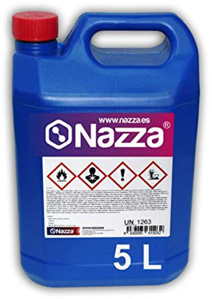 Disolvente Universal 1000 Nazza - Alto poder diluyente en sintéticos, nitrocelulósicos y poliuretanos - Envase de 5 Litros Plástico