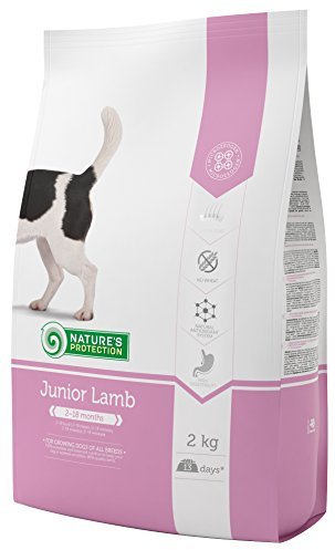 Nature's Protection Dog Junior with Lamb, 1er Pack (1 x 2 kg)