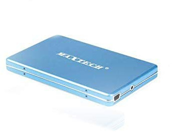 Vetrineinrete® Box Case Esterno per Hard Disk SATA 2,5 HDD SSD USB 2.0 Custodia Esterna alloggio Disco Rigido C10