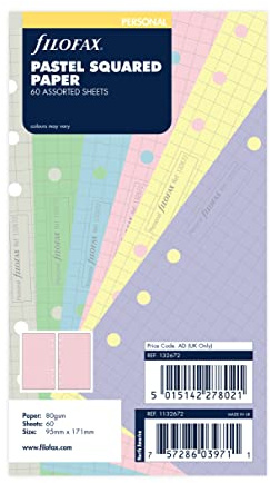 Personligt pastell fyrkantigt papper