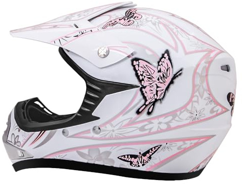Zorax Butterfly L (53-54cm) ZOR-X18 Children Motorbike Helmet Kids Motocross BMX Dirt Bike ATV Helmet ECE 22-06