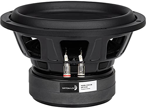 Dayton Audio MX10-22 10 Max-X High Excursion DVC Subwoofer 2 Ohms Per Coil 3200 Watt Max Car Audio Subwoofer