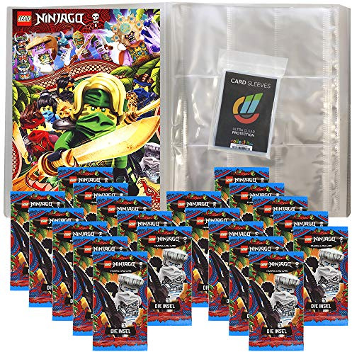 Lego Ninjago - Serie 6 Trading Cards - 1 Leere Sammelmappe + 20 Booster - Deutsch