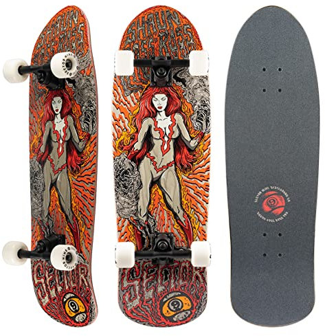 Sector 9 Skateboard Old School Cruiser Complete Boss Ross Pro Blaze 24,9 x 76,2 cm