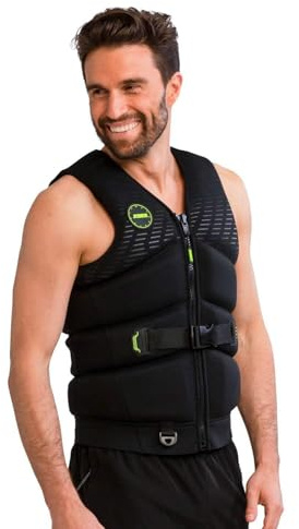 Jobe Premium Unify Neoprene Life Vest Schwimmweste Boot Jetski Weste Wassersports Herren black Gr. XL j23