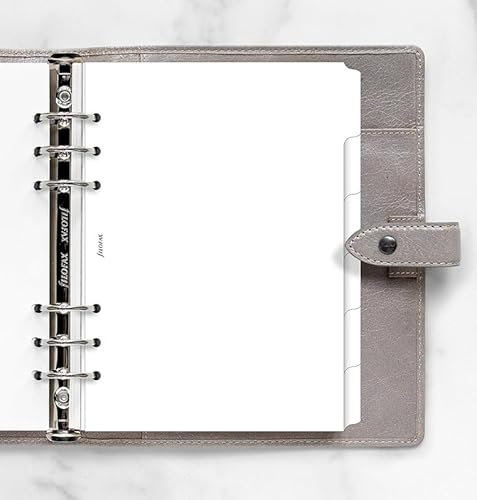 Filofax Weiße Trennblätter, A5-Größe, Karton, 23,1 cm Höhe