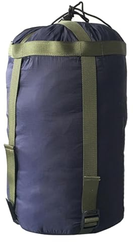 Tuxxjzm Packsäcke für Rucksackreisen, tragbarer Schlafsack, Aufbewahrungstasche, Rucksacksack, wasserdicht, Nylon-Camping-Aufbewahrungstasche für Männer und Frauen
