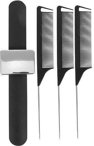 VINTORKY 1satz Magnetisches Nadelkissen Armband Für Haarfrisuren Teiliges Styling Kit Mit Trendigem Design Für Friseure Und Inklusive Magnetkamm Und Gummiband
