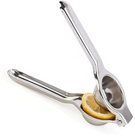SGERUFZ Spremitore agrumi in acciaio inossidabile 304 Spremitore manuale (6.5 cm di diametro) Spremitore manuale durabile Adatto per limoni lime arance Cucina Bar Ristorante Spremitore agrumi