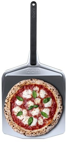 Ooni Pala per Pizza 12” (30 cm) in Alluminio – Pala Leggera per Infornare e Sfornare Pizza, Compatibile con Forni per Pizza