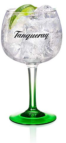 Tanqueray G+L GmbH Copa Bicchiere Gin Tonic a Long Drink, Alcool Drink Vetro 500 ML