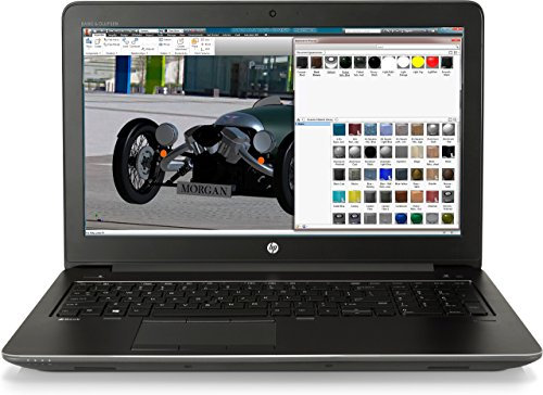HP ZBook 15 G4 2.8GHz i7-7700HQ Intel Core i7 di settima generazione 15.6 1920 x 1080Pixel Nero Workstation mobile (Ricondizionato)