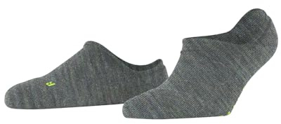 FALKE Femme Keep Warm W Laine Unies Chaussettes Invisibles, Bleu Smoke Blue 6333, 37-38 EU