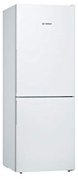 Bosch KGV33VWEA Serie 4 Freistehende Kühl-Gefrier-Kombination, 219 kWh pro Jahr, 93 L Kühlteil & 94 L Gefrierteil, LowFrost, VitaFresh, Weiß, 176 x 60