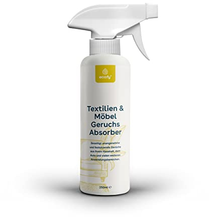 eco:fy Geruchsentferner Spray Geruchsneutralisierer Geruchsabsorber Textilerfrischer Entfernt festsitzende Gerüche fasertief (0,25 Liter)