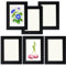 Set di 6 cornici adesive per collage, 15,2 x 20,3 cm, per decorazione da parete, senza bisogno di chiodi, da appendere alla parete per foto, decorazione per casa, ufficio, soggiorno, mostre,