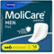 MoliCare Premium Men Pad - Almohadillas discretas para incontinencia con 3 gotas para hombres, protección contra fugas de luz con protectores antifugas, sensación de secado instantáneo, protección