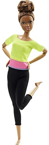 Barbie DHL83 - Puppe im Sportoutfit mit beweglichen Gelenken, Spielzeug für Kinder ab 3 Jahren