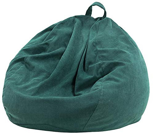 Nobildonna Aufbewahrungs-Sitzsack, nur ohne Füllung, für Kinder und Erwachsene. Lazy Sofa Sitzsack Stofftier (110 x 89 cm)