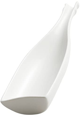 Garneck Weinflaschenform Schale Keramik Flaschenförmiger Lebensmittelteller Elegant Für Familie Party Lebensmittelbehälter Keramik Robust Kompakt Für Snacks Zubereitung