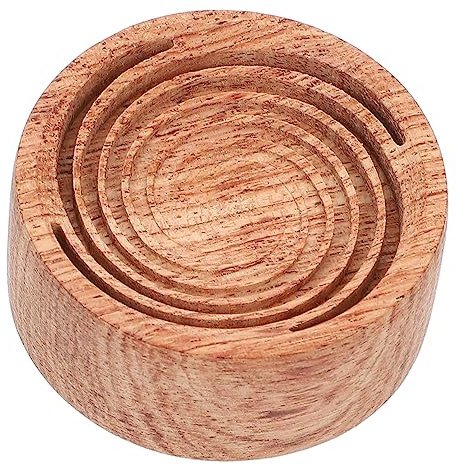 COLLBATH Holz Aromatherapie Diffuser Für Ätherische Öle Auto Aromatherapie Brennendem Design Erfrischt Die Luft Lindert Stress Und Müdigkeit