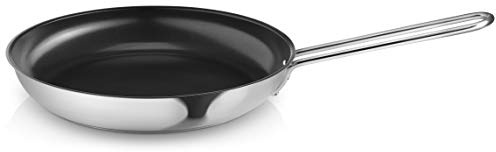 Eva Trio Stainless Steel Frying pan 30 cm Ceramic Slip-Let® Coating