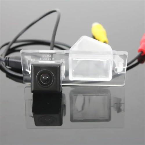 ZSQWRFRG Videocamera Retromarcia Back Up Telecamera Retromarcia per Fiat 500 500C 500S per Abarth 2007-2017 Parcheggio Videocamera Vista Posteriore HD CCD Visione Notturna Retrocamera Telecamera