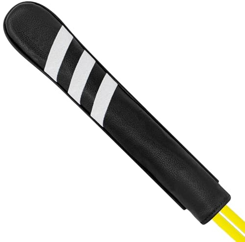 American Three-Slash Design Alignment Stick Cover High-end PU Golf Alignment Stick Cover Protective Box Alignment Sticks, Golf Club Protection Alignment Sticks Hold Dual-Pole Stable Storage.