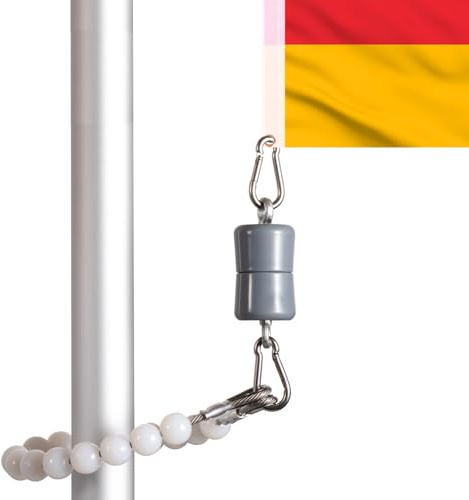 caeli Flaggengewichte für die Unterseite der Flagge, 700 Gramm Gegengewicht Fahnenmast-Haltering-Set, for Weighting/Fixing Flags, Mastzubehör für Masten mit 5 Zoll Durchmesser