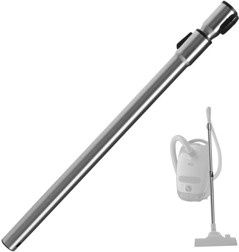 Telescopic Wand Compatible with Miele C2 C3 S4 S5 S6 S8 Vacuum Spare Parts | 35mm Extendable Tube to 96cm Compatible with Miele Pure Suction Canister Vacuum Cleaners Handle and Floorhead Connector