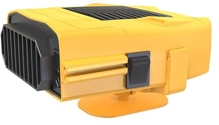 Bärbar bilvärmare – 12 V bärbar fönstervärmefläkt, plugga in motortändare vindruteavfrostare | för SUV RV traktor släpvagn bil vinter utomhusparkering