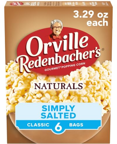 Orville Redenbacher's Natural Simply Salted Mikrowellen-Popcorn 6 ct