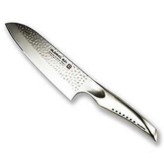 Global SAI-03 Santokumesser, 19cm Hammerdesign