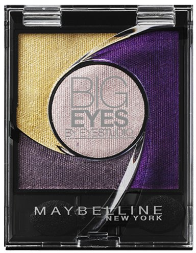 Maybelline Big Eyes Light Catching Quad Eyeshadow Palette-05 Luminous Purple