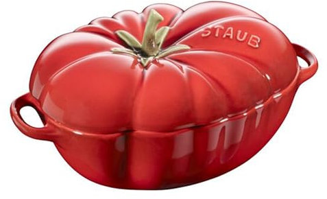 Staub 40511-855 Petite Tomato Cocotte, Ceramic, Cherry