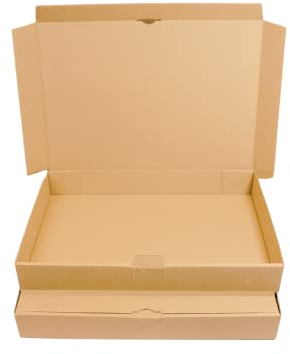 MyPack 25x Maxibriefkartons Versandkartons Faltschachtel Faltkarton Maxibrief Karton 350 x 250 x 50, Braun, MB-5