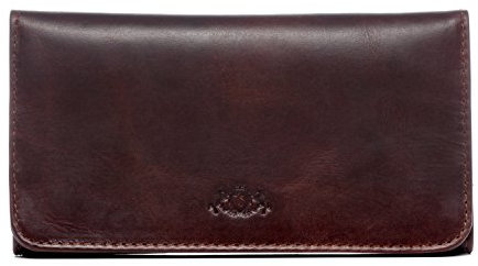 SID & VAIN Stifteetui echt Leder - Stiftemappe Federmäppchen LULU - Stifterolle - Herren und Damen braun handgefertigt