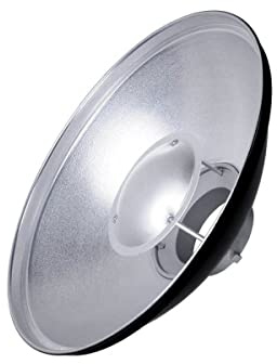 GODOX BDR S550 Beauty Dish Reflector Silver 55cm Schwarz