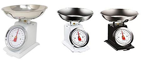 Bilancia meccanica analogica classica in acciaio dietetica pesa alimenti max 5kg