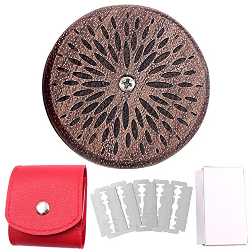 Les Gourmandises de Liz Lame A Pain UFO - Couteau de Boulanger à Pain, Outil de Notation du Pain, Scarification du Pain, avec 5 Lames en Acier Inoxydable, Couteau à Baguette, bâtard, pâte à Bretzel