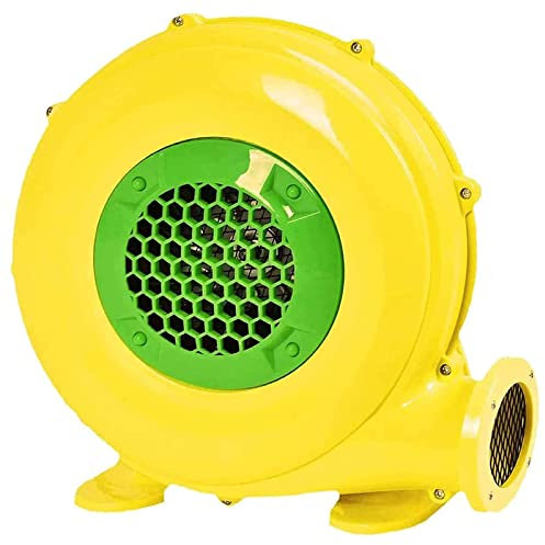 lkpqdwqz Inflatable Castle Blower, Commercial Inflatable Bounce Blower, for Outdoor Bouncy castle/Trampoline/Bounce house/Slide, Convenient to Carry (750W) (750W)