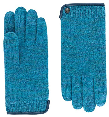 Roeckl Damen Klassischer Walkhandschuh Handschuh, Multi Blue, 7.5