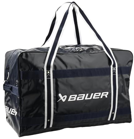 Bauer Pro Carry Hockey Bag '23 (Large (32in x 20in x 17in), Navy)