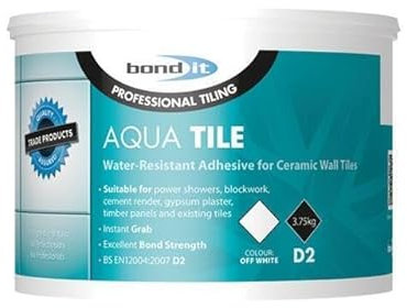 Bond It Aqua Tile D2 Waterproof Ready Mix Wall Tile Adhesive (3.75)