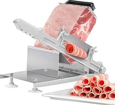 Fleischschneider für den privaten oder gewerblichen Gebrauch, Fleischschneider, Fleisch- und Lammschneider, manuelle Rindfleisch-Hackbraten-Fleischmaschine, Gemüse-Hammelfleisch-Rö